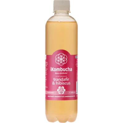 Ceai iKombucha fara zahar, cu TRANDAFIR si HIBISCUS -Baia Mare