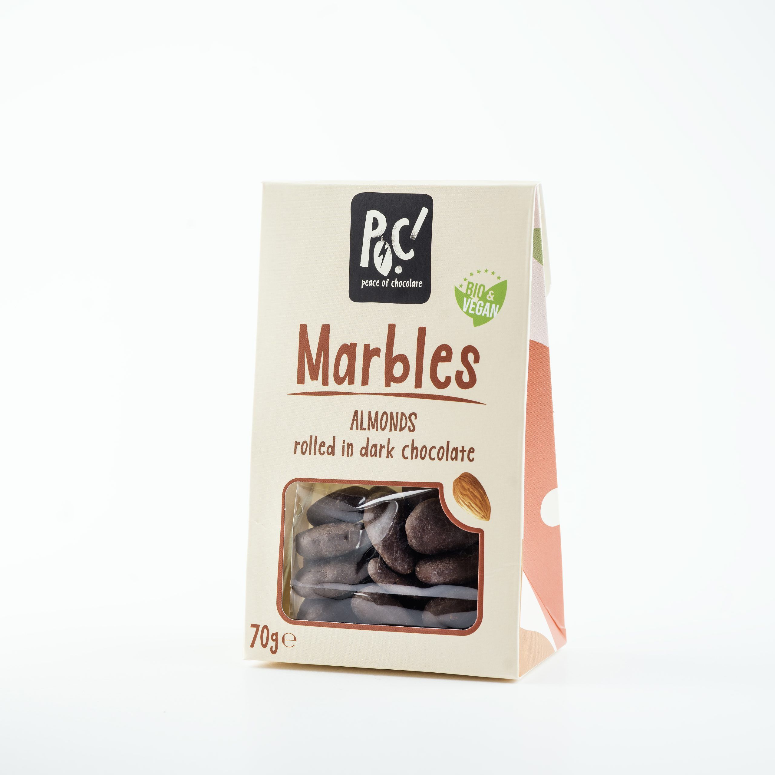 Marbles migdale acoperite cu ciocolata neagra - Timisoara