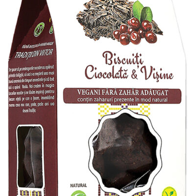 Biscuiți Ciocolată & Vișine