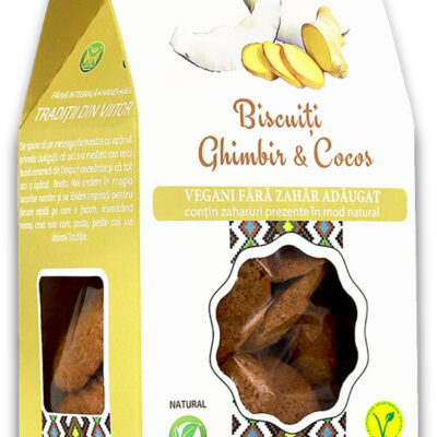 Biscuiți Ghimbir & Cocos