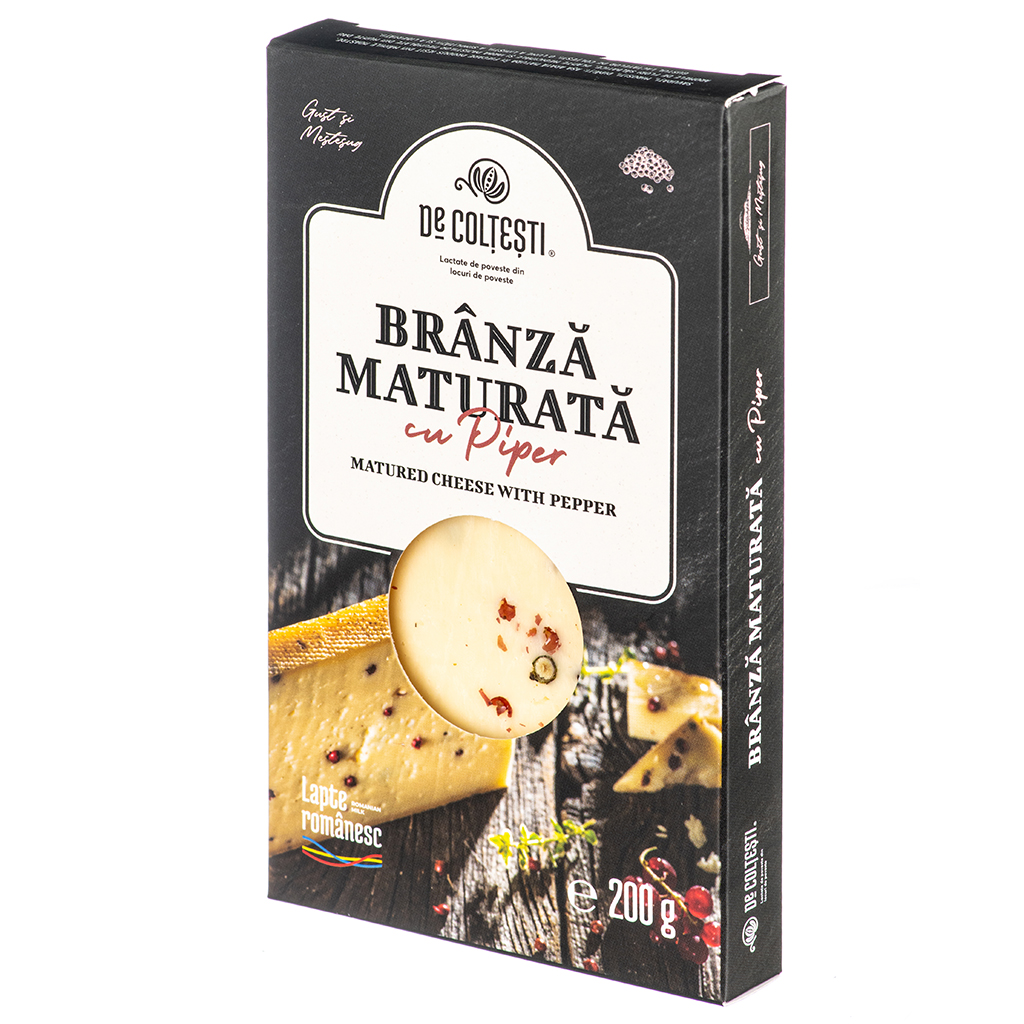 BRANZA MATURATA CU PIPER -De Colțești