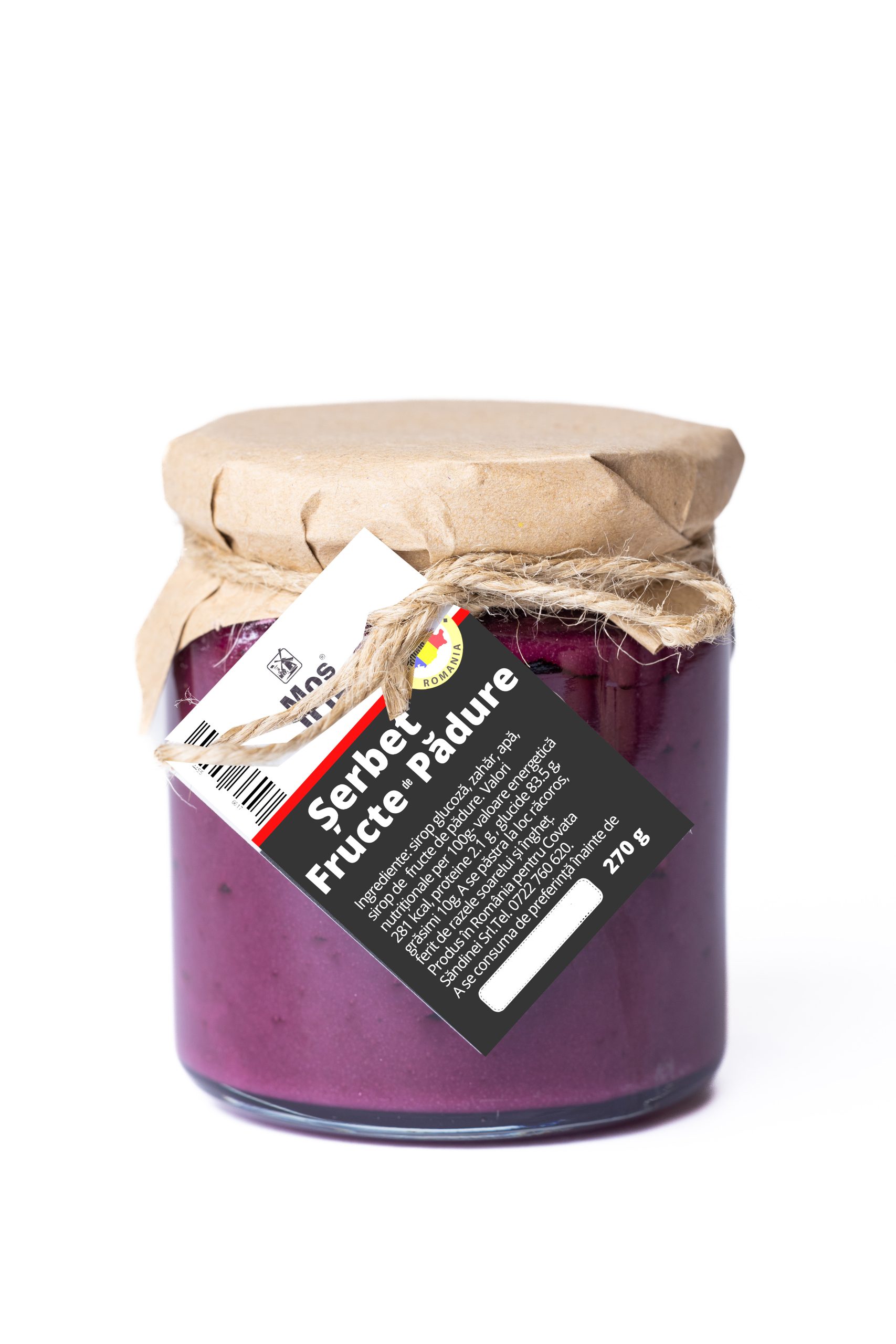 Serbet fructe de padure