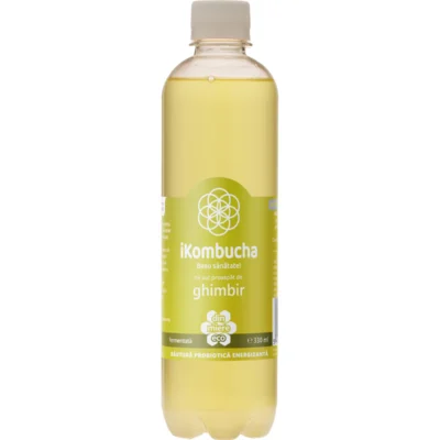 iKombucha, ceai Kombucha cu suc proaspat de GHIMBIR si CEAI VERDE -Baia Mare