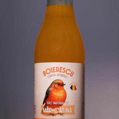 Suc natural de MĂR și CĂTINĂ - 1 L