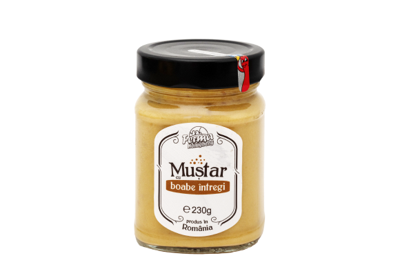 MUȘTAR CU BOABE ÎNTREGI -Brașov