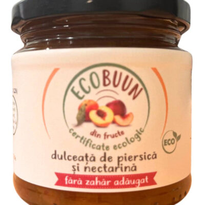 Dulceata de nectarine si piersici ECO- ECOBuun
