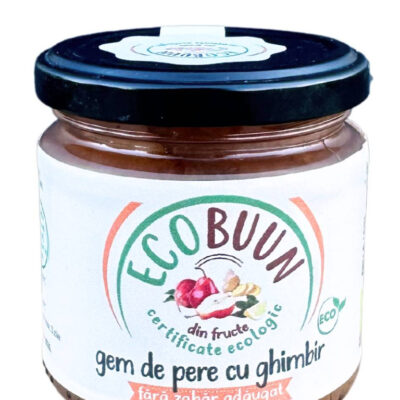 Gem de pere cu ghimbir ECO- ECOBuun