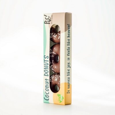 Gogoși cu ciocolată neagră și cocos - Timisoara