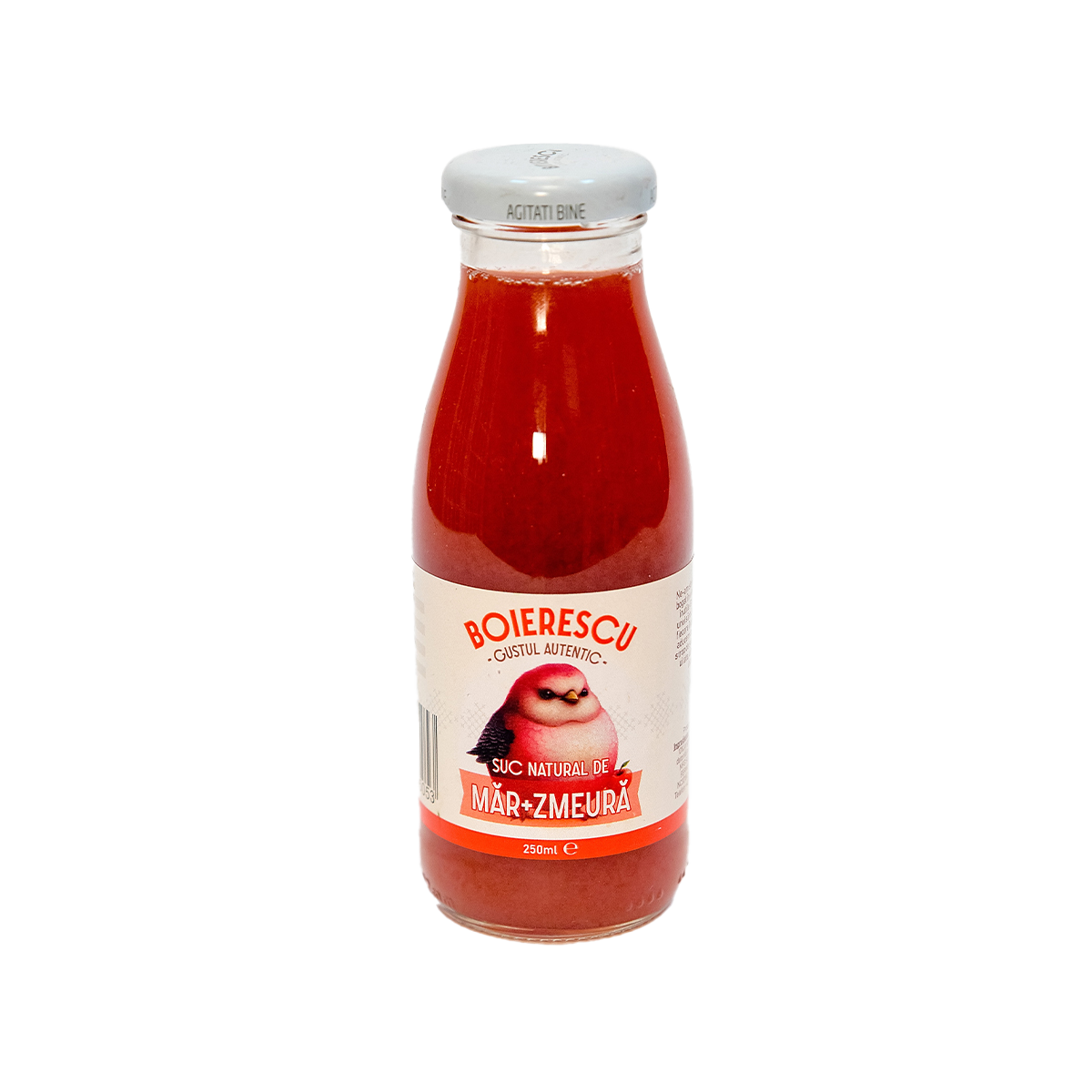 Suc natural de MĂR și ZMEURĂ