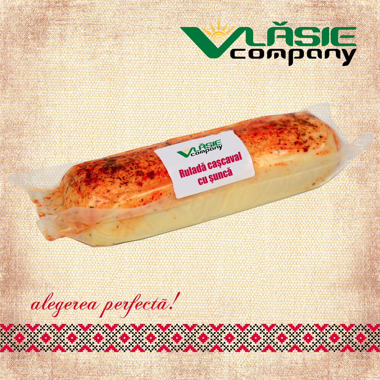 Ruladă caşcaval cu şuncă