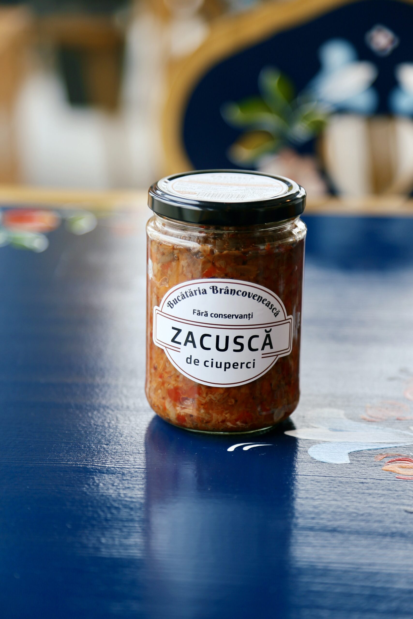 Zacuscă ciuperci -Bucătăria Brâncovenească